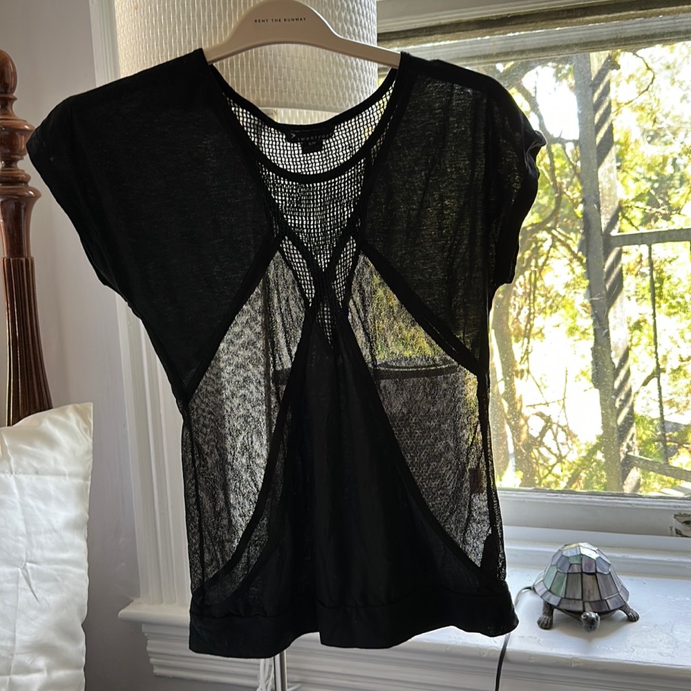 Sheer tee shirt